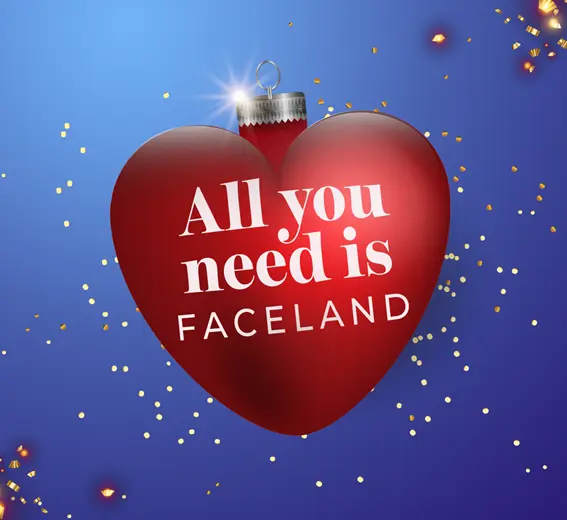 All you need is Faceland: dé kerstverrassing voor je geliefde